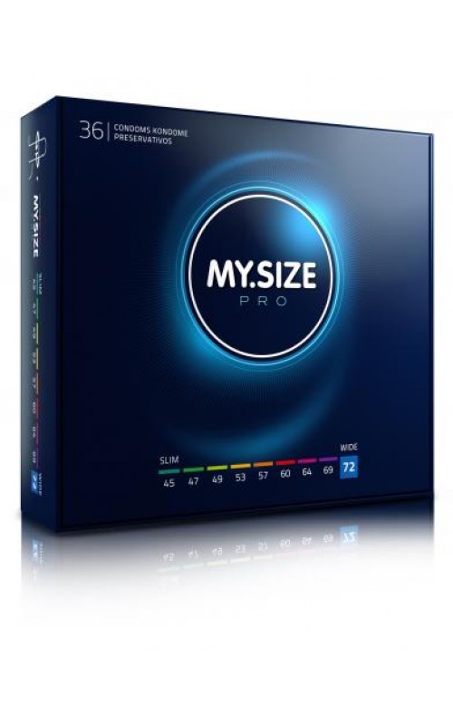 MY.SIZE Pro 72 mm - 36 pieces