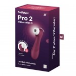 Satisfyer Pro 2 Generation 3 - Winered Satisfyer Pro 2 Generation 3 - Winered