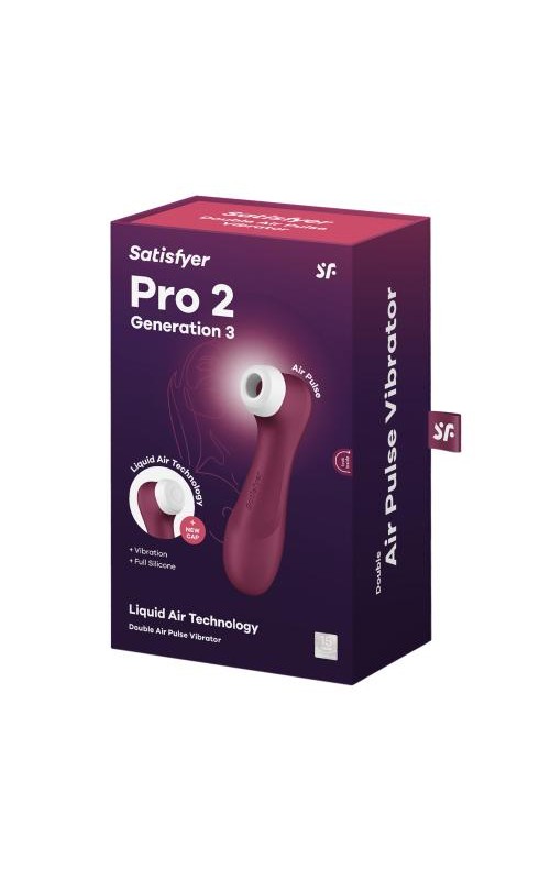 Satisfyer Pro 2 Generation 3 - Winered