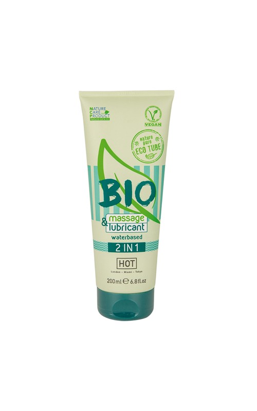 HOT BIO 2 in 1 Massage & Lubricant Waterbased