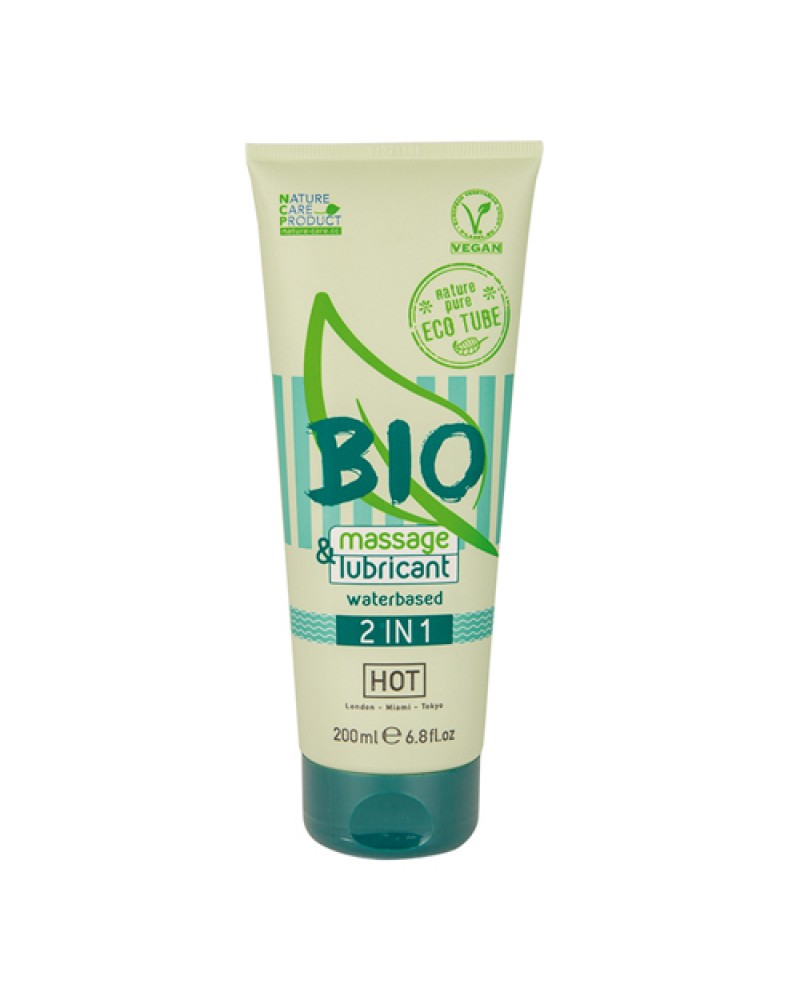 HOT BIO 2 in 1 Massage & Lubricant Waterbased