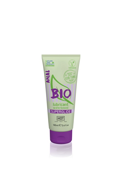 HOT BIO Superglide Anal Water-based Lubricant - 100 ml