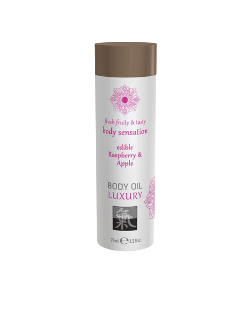 Luxury Body Oil Edible - Raspberry & Apple