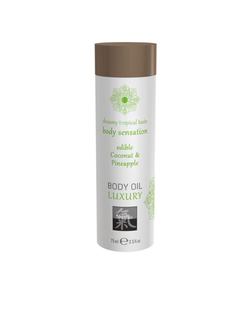 Luxury Body Oil Edible - Coconut & Pineapple Luxury Body Oil Edible - Coconut & Pineapple