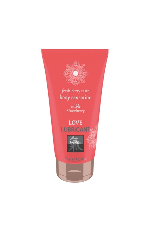 Love Lubricant edible - Strawberry Love Lubricant edible - Strawberry