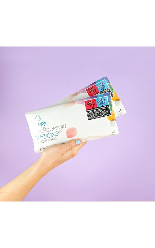 Beppy Soft + Comfort Tampons WET - 8 pcs