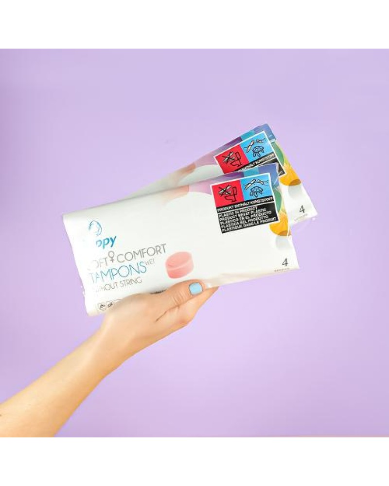 Beppy Soft + Comfort Tampons WET - 8 pcs
