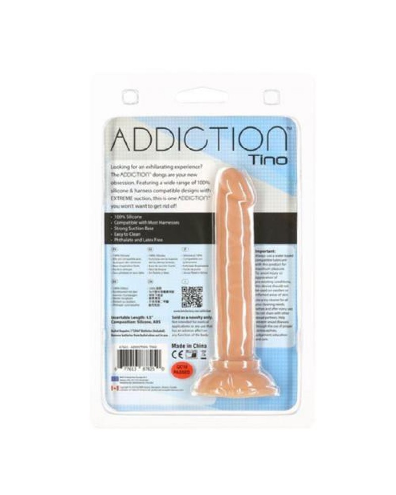 Addiction - Tino Silicone Dildo - 13 cm