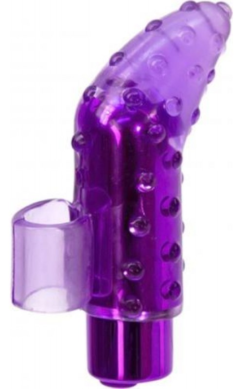 Frisky Finger Rechargeable Bullet Vibrator - Purple