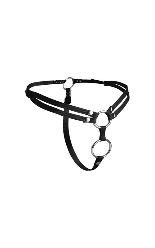 Unity Double Penetration Strap On Harness