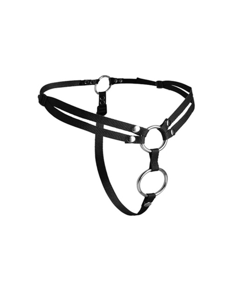 Unity Double Penetration Strap On Harness
