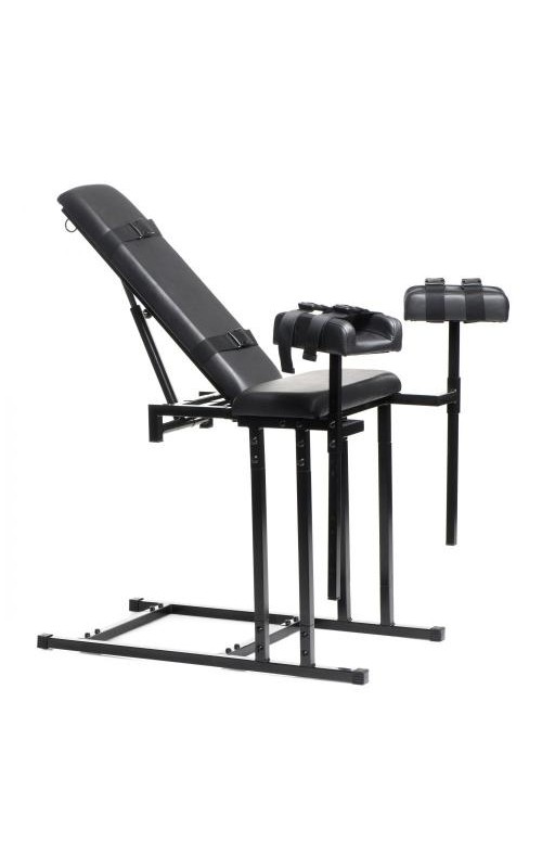 Extreme Obedience BDSM Chair - Black
