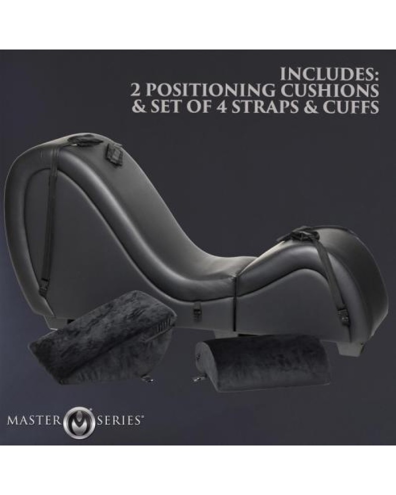 Kinky Sex Lounge with Cushions - Black Kinky Sex Lounge with Cushions - Black