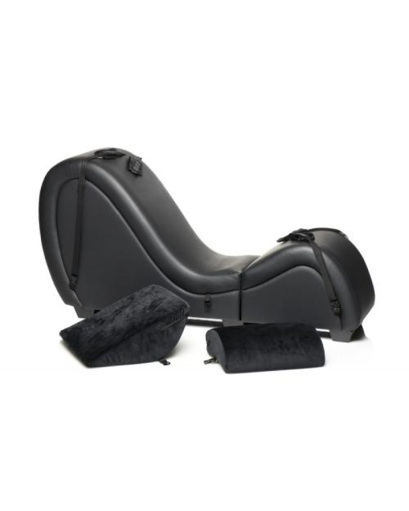 Kinky Sex Lounge with Cushions - Black Kinky Sex Lounge with Cushions - Black