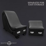 Kinky Sex Lounge with Cushions - Black Kinky Sex Lounge with Cushions - Black
