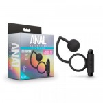 Anal Adventures - Platinum - Anal Ball with Vibrating Cockring