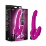 Temptasia - Estella Vibrating Strapless Strap-on - Pink