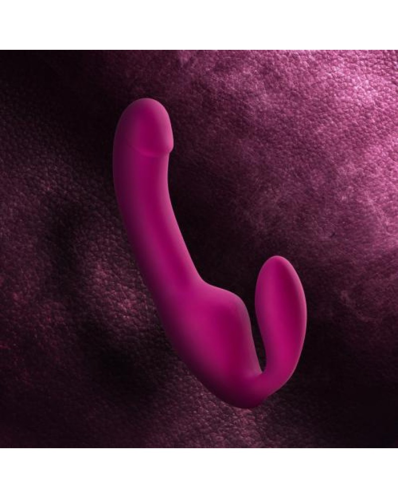 Temptasia - Estella Vibrating Strapless Strap-on - Pink