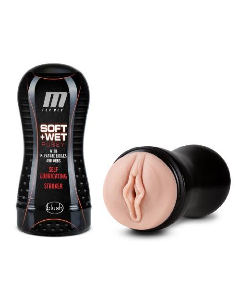M for Men - Soft and Wet - Pussy with Pleasure Orbs - Self Lubricating M for Men - Soft and Wet - Pussy with Pleasure Orbs - Self Lubricating