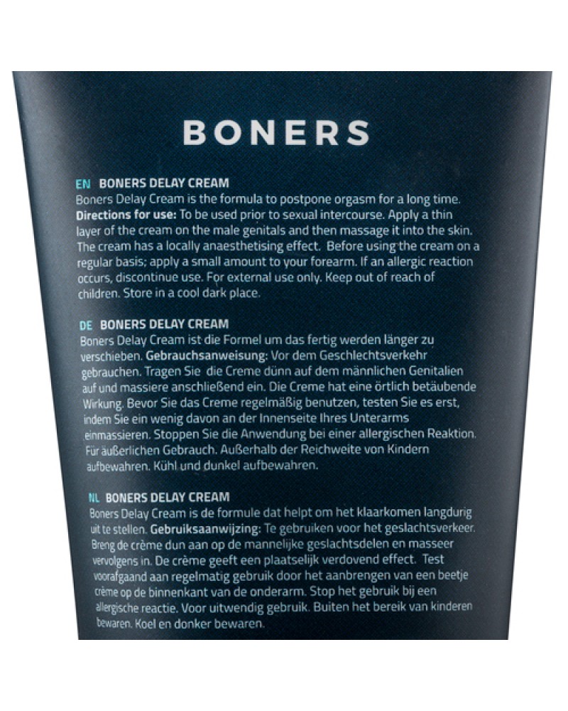 Boners Delay Cream