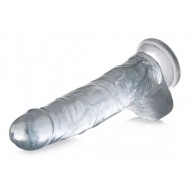 Jock C-Thru Transparent Dildo - 27 cm