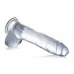 Jock C-Thru Transparent Dildo - 29 cm Jock C-Thru Transparent Dildo - 29 cm