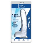 Jock C-Thru Transparent Dildo - 29 cm Jock C-Thru Transparent Dildo - 29 cm