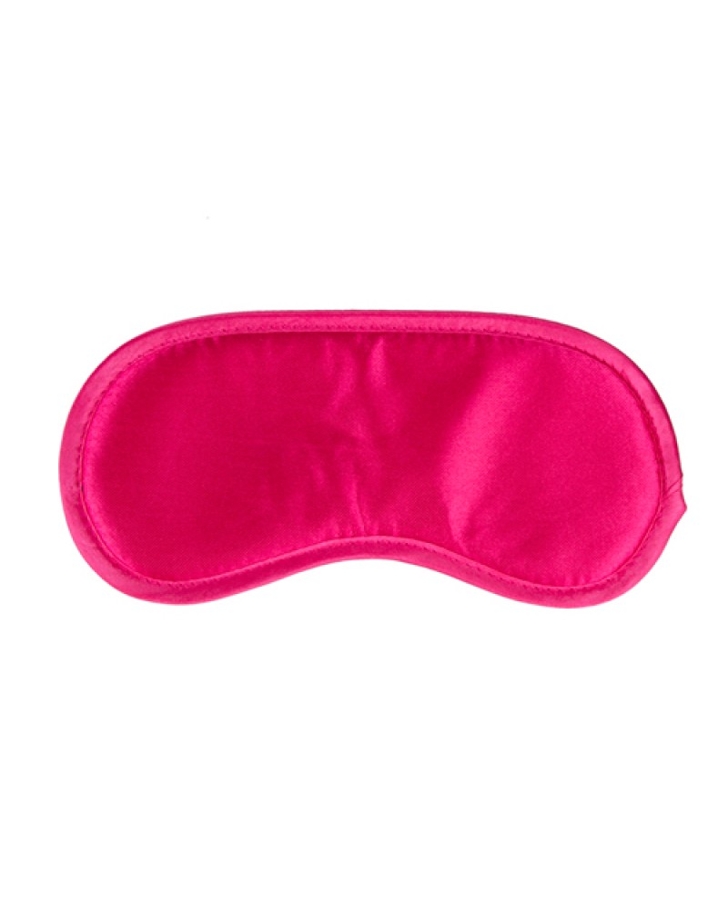Pink Satin Eye Mask