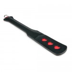 Long Leather Paddle With Heart Long Leather Paddle With Heart
