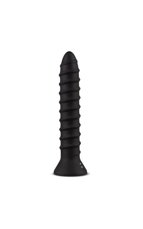 Screwed Plug Anal Vibrator - Large