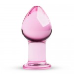 Pink Glass Buttplug Pink Glass Buttplug