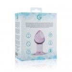 Pink Glass Buttplug Pink Glass Buttplug
