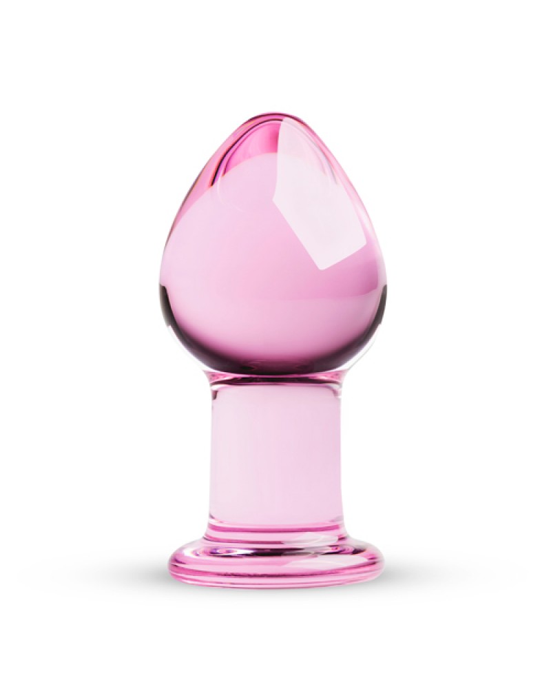 Pink Glass Buttplug Pink Glass Buttplug