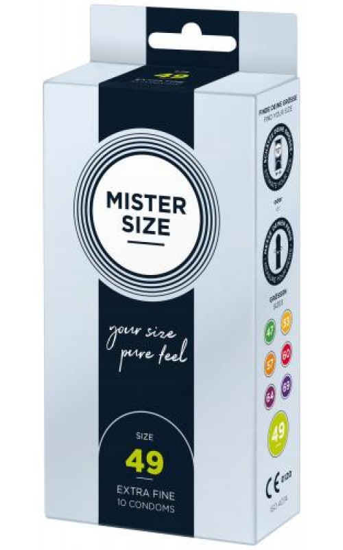 MISTER.SIZE 49 mm Condoms 10 pieces