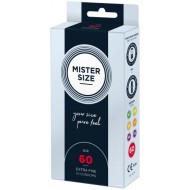 MISTER.SIZE 60 mm Condoms 10 pieces