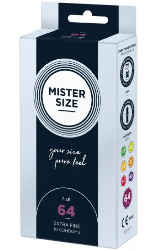 MISTER.SIZE 64 mm Condoms 10 pieces