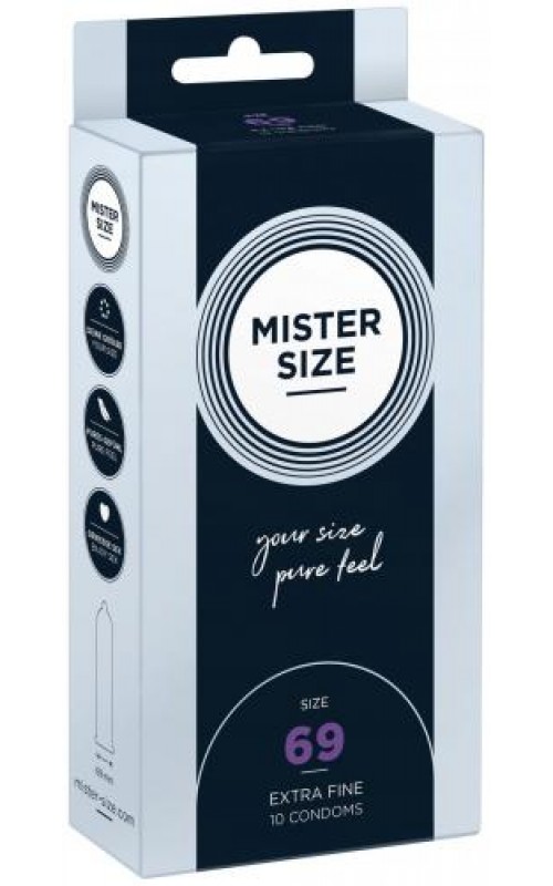 MISTER.SIZE 69 mm Condoms 10 pieces