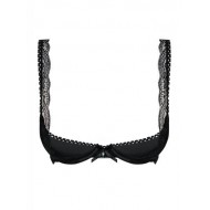 Miamor Bra With Quarter Cups - Black