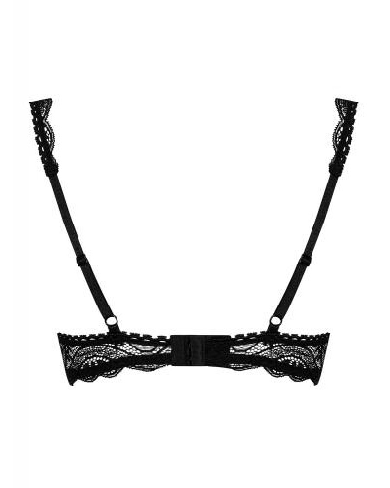 Miamor Bra With Quarter Cups - Black