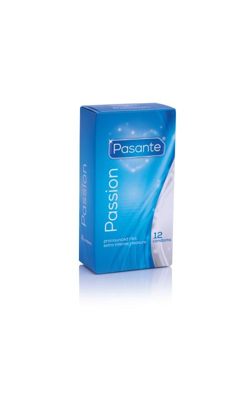 Pasante Passion Condoms - 12 pieces