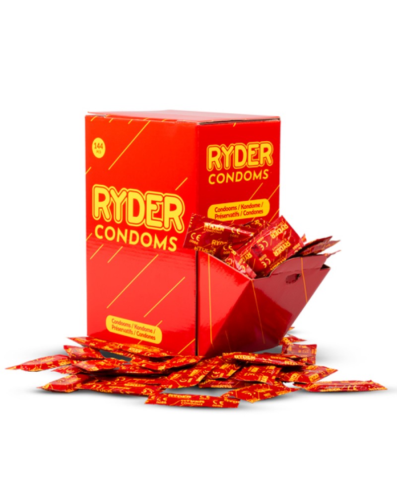 Ryder Condoms - 144 Pcs.