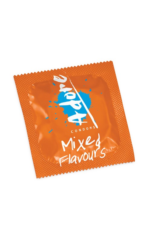 Adore Flavours Condoms - 12 Condoms