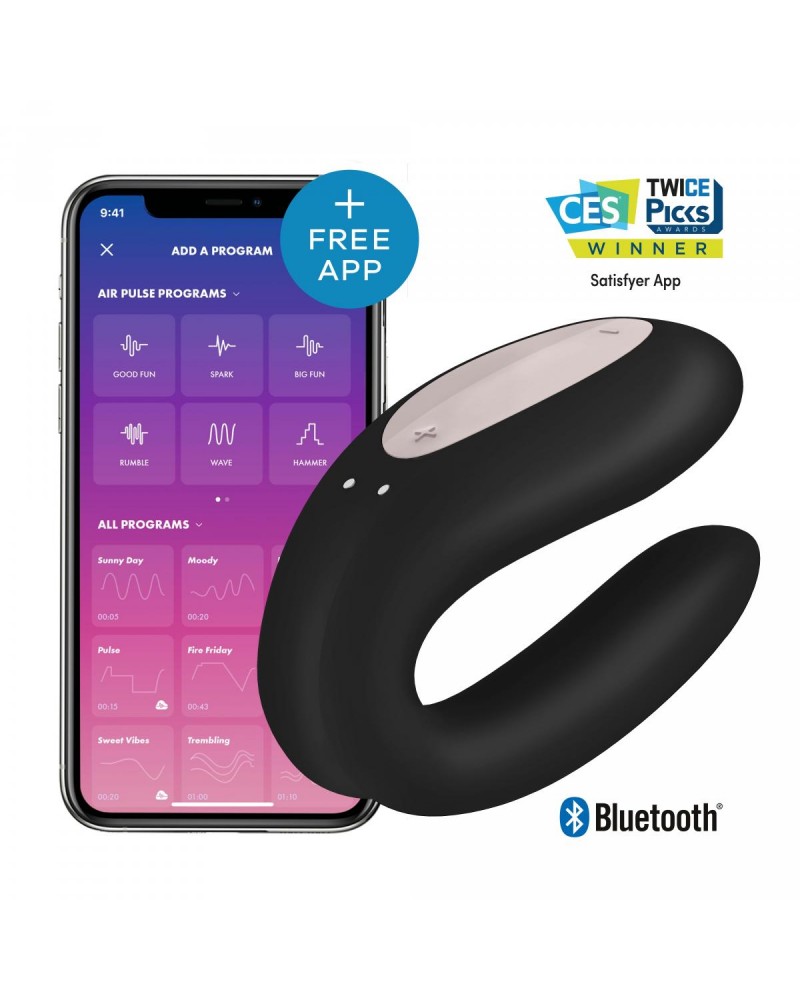 Satisfyer Double Joy Black