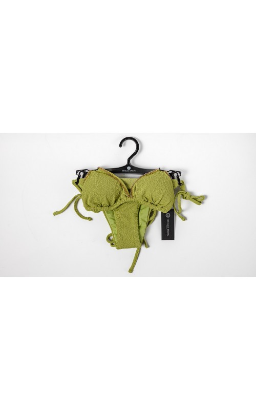 Ophelia's Dream Lingerie- Green Terry Bikini Set Ophelia's Dream Lingerie- Green Terry Bikini Set