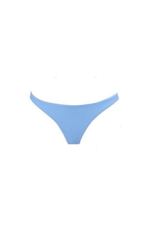 Ophelia's Dream Lingerie - Blue string bikini bottom with bow Ophelia's Dream Lingerie - Blue string bikini bottom with bow