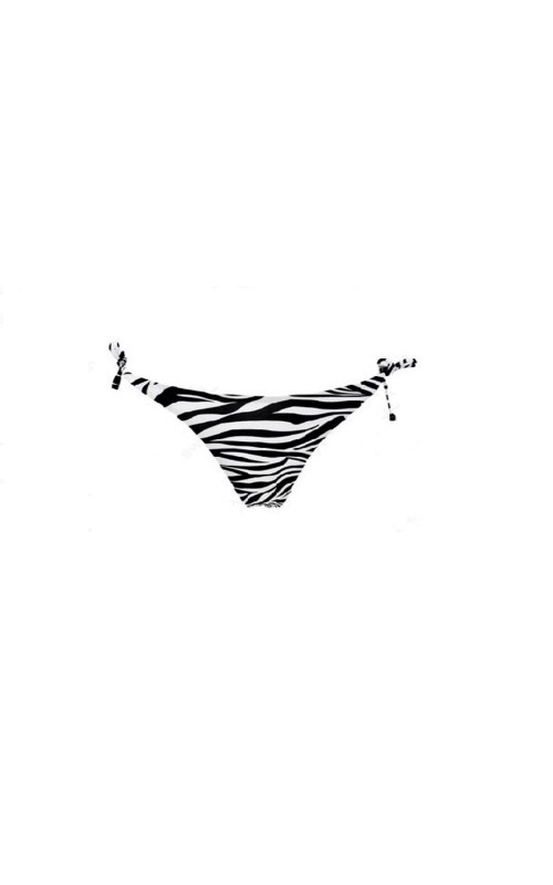 Ophelia's Dream Lingerie - Zebra string bikini bottom