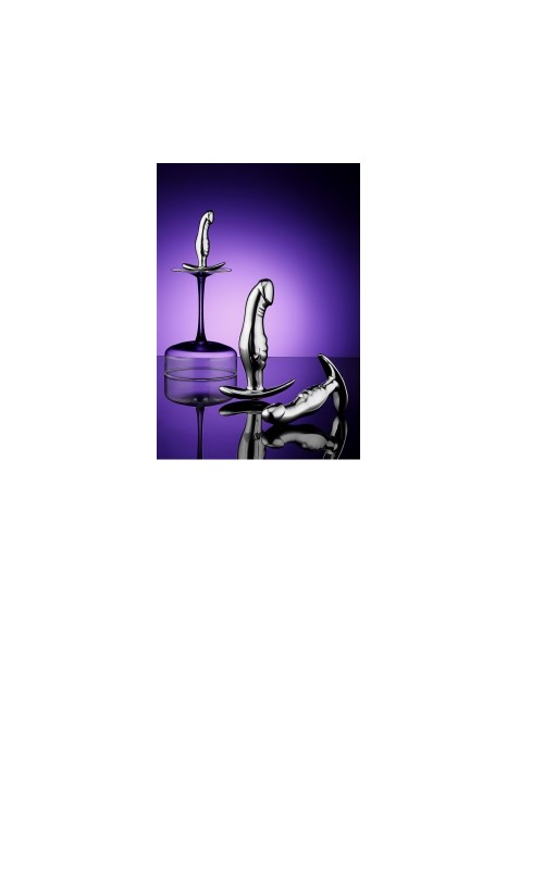 Ophelia's Dream Toys- Stainless Steel Butt Plug with Wide Safety Base
