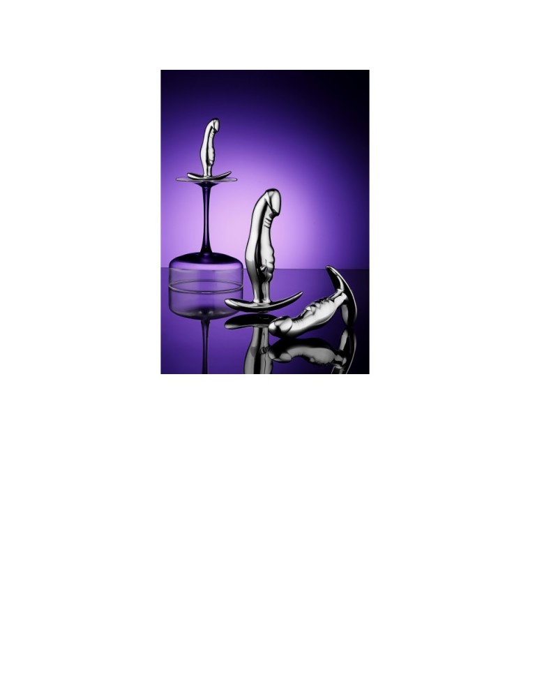 Ophelia's Dream Toys- Stainless Steel Butt Plug with Wide Safety Base Ophelia's Dream Toys- Stainless Steel Butt Plug with Wide Safety Base