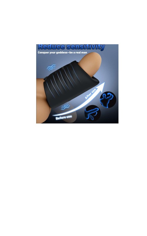 Ophelia's Dream Toys- Rechargeable Vibrating Cock Ring with 10 Vibration Modes, USB-C Charging, Quiet Operation – Black