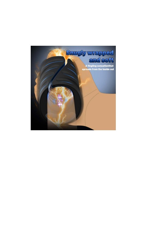Ophelia's Dream Toys- Rechargeable Vibrating Cock Ring with 10 Vibration Modes, USB-C Charging, Quiet Operation – Black